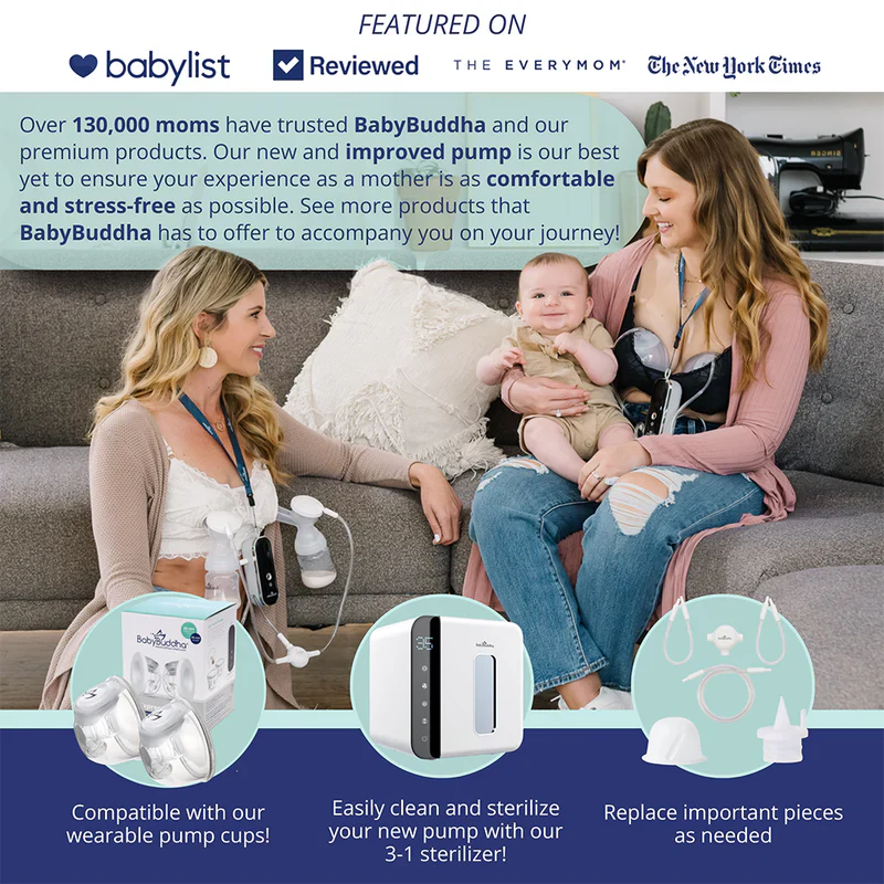 Baby Buddha 2.0 Portable Breast Pump